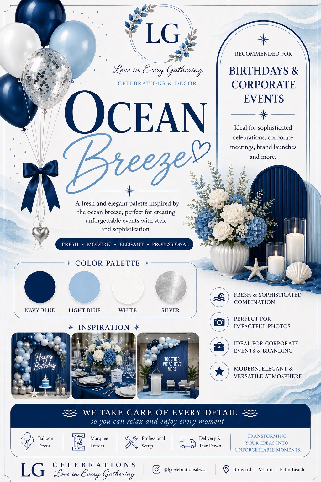 Ocean Breeze color collection