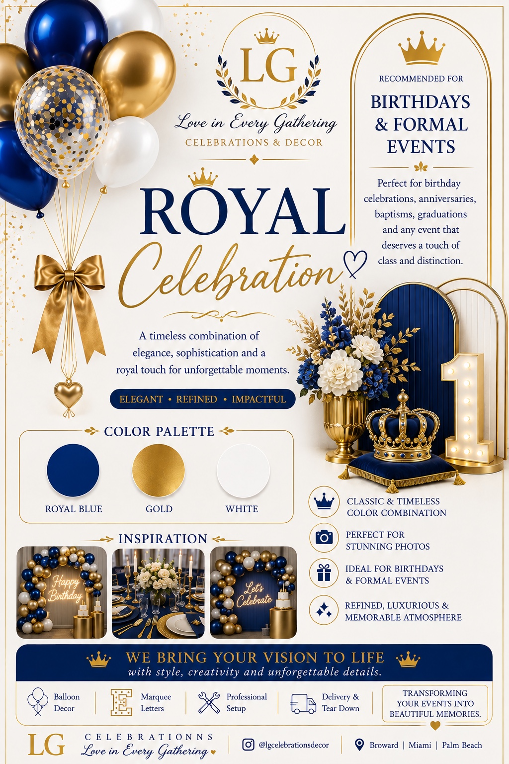 Royal Celebration color collection