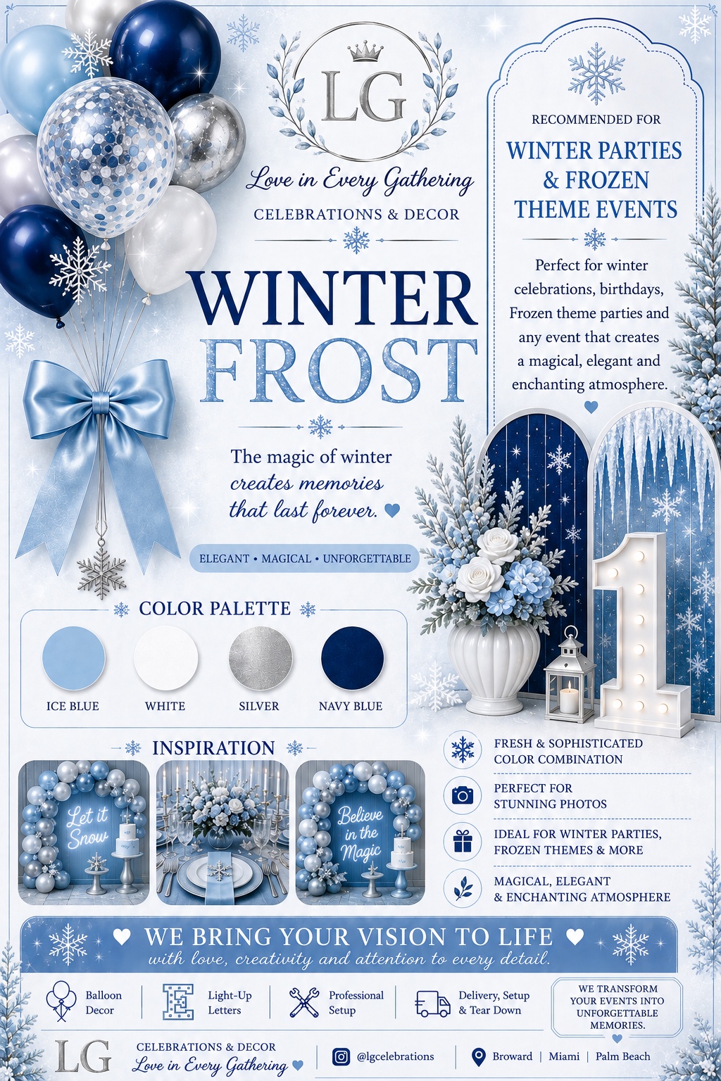 Winter Frost color collection